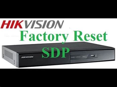 Can somebody tell me how to <strong>reset</strong> the unit and therefore the password. . Factory reset sannce dvr